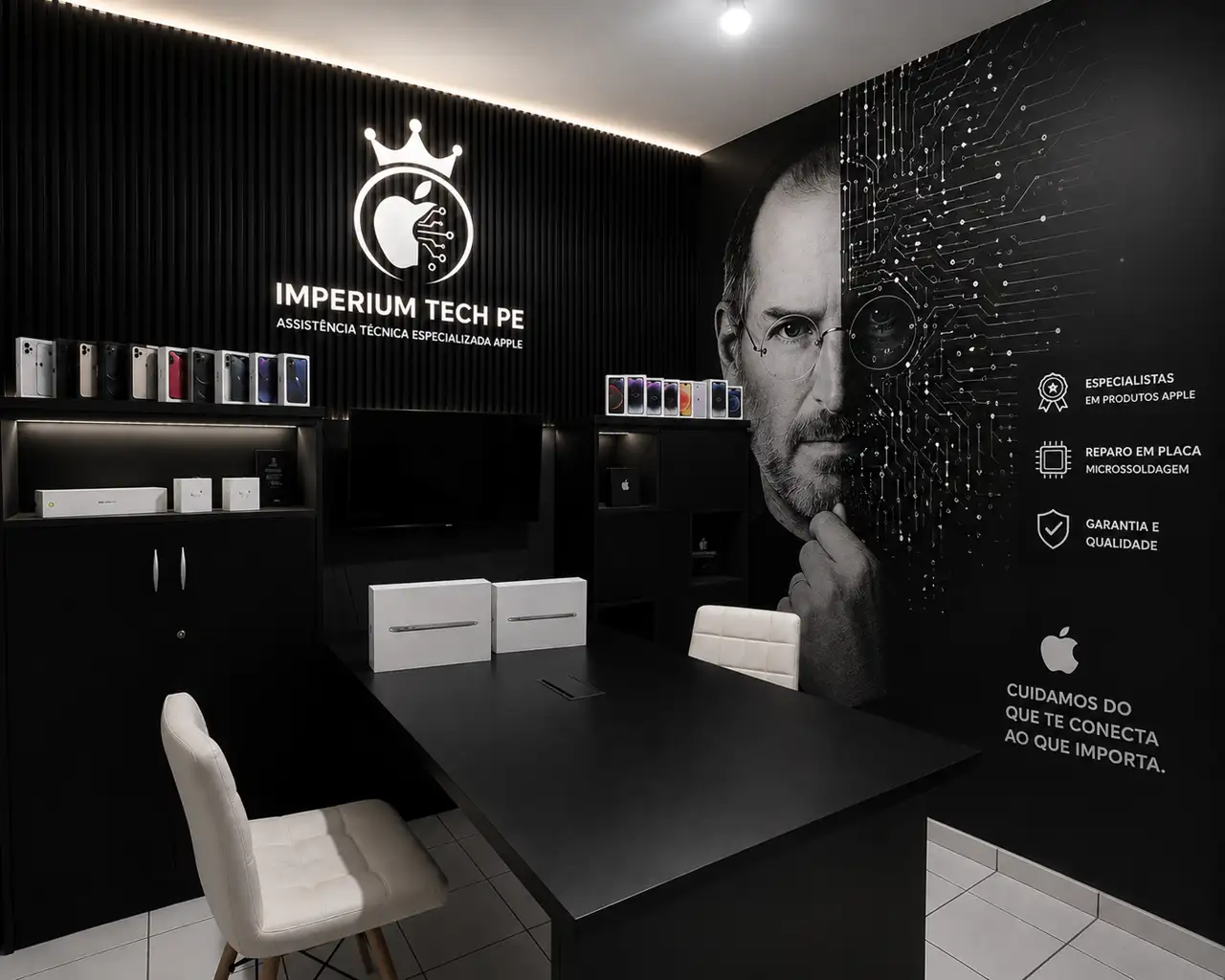 Recepção da Imperium Tech — Ilha do Leite, Recife
